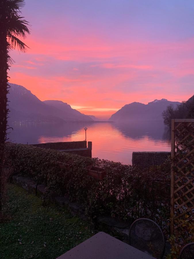 Apartmán Terrace On The Lake Oliveto Lario Exteriér fotografie